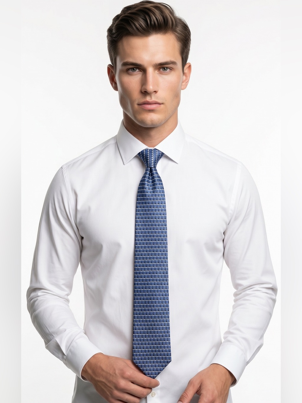 Umberto Bossi silk tie.